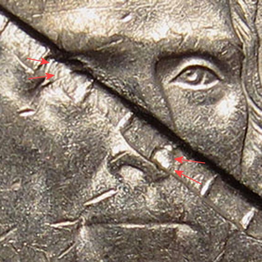 2006-D-Jefferson-Nickel---Struck-Through-Or-PMD---Cool-Either-Way