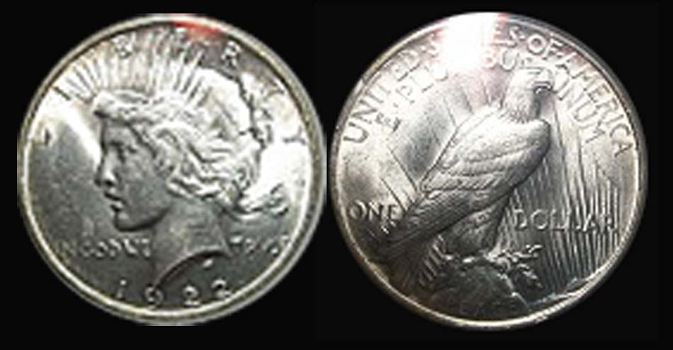 1922-Peace-Dollar
