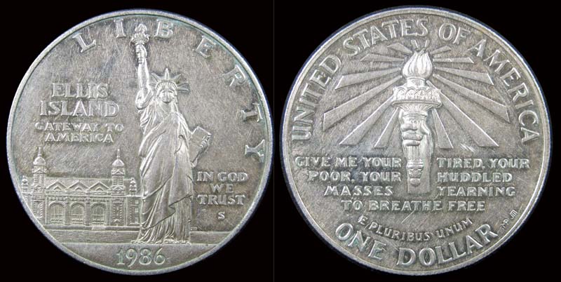 1986-S-Statue-Of-Liberty-Dollar---Impaired-Proof