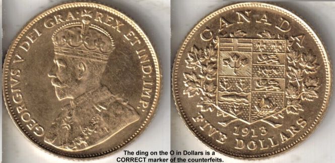 1913-$5-Gold