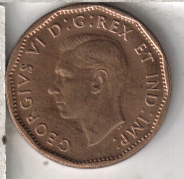 Canada-5-Cents-Tombac,-1944