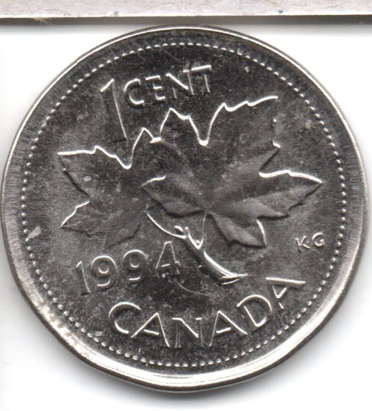 1994-1-Cent-On-Dime.