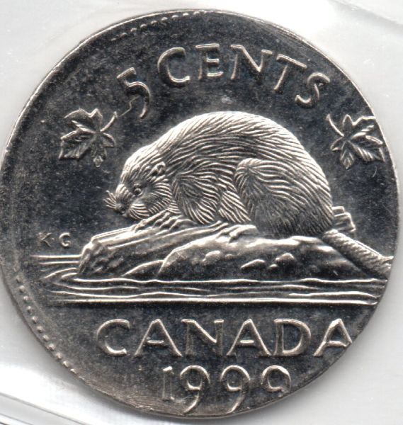 1999-5-Cents-On-10-Cent-Planchet