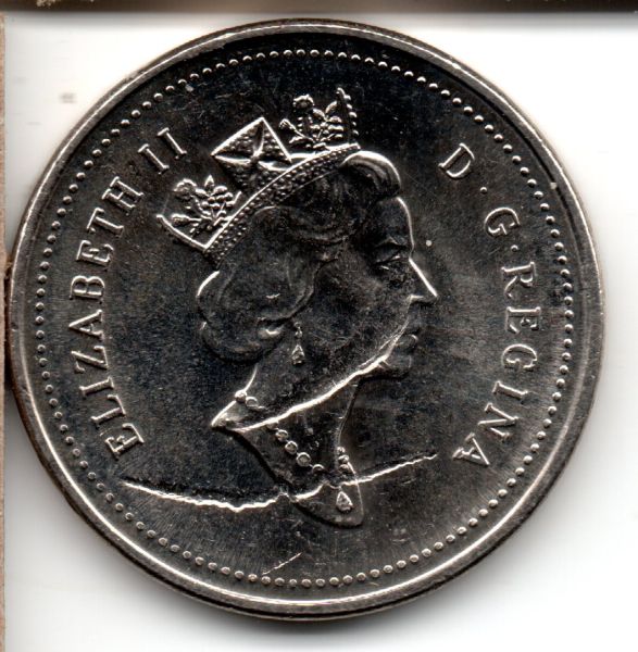 1997-5-Cents.--Obv.-Strike-Through-Foreign-Object.