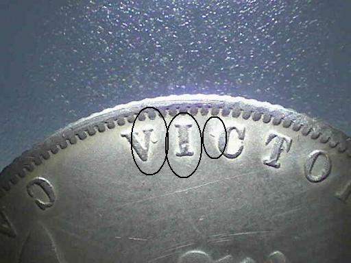 Counterfeit-Markers-For-Canadian-50-Cent-Coins--Victoria-Obverse