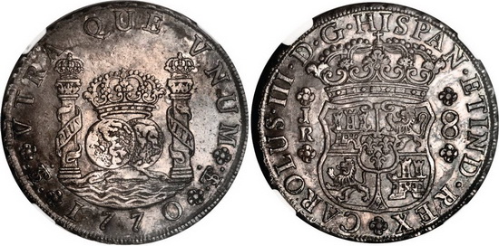 1771-Peru-8-Reales-Pillar