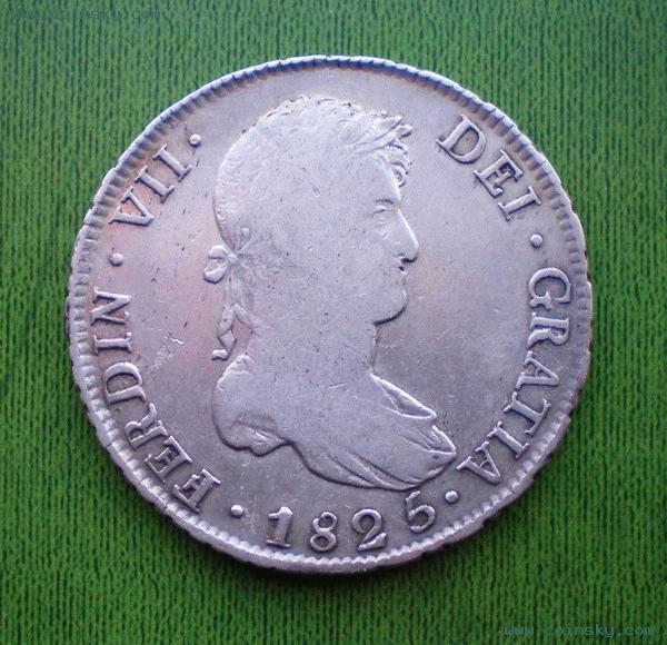 The-1825-Single-Assayer's-Name-J-Potosi-Portrait-Pillar