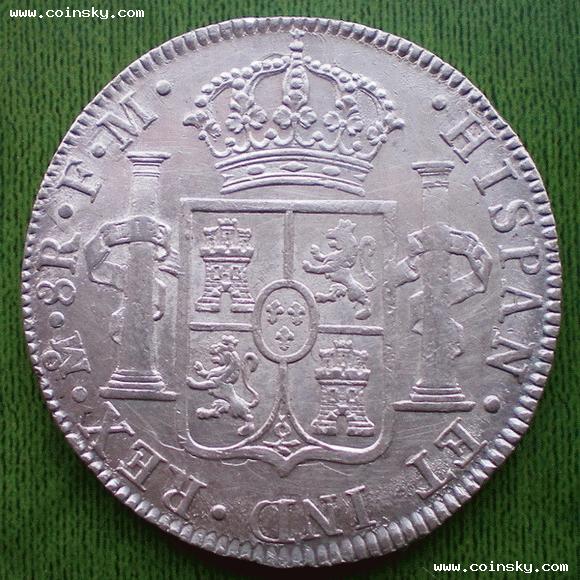 A-High-Grade-1784-Mexico-8R-Pillar