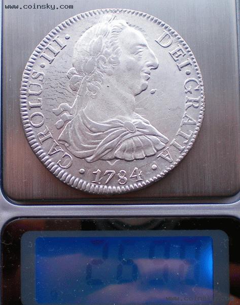 A-High-Grade-1784-Mexico-8R-Pillar