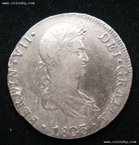 Peru-1823-Jp-8-Reales