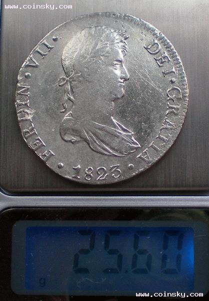 Peru-1823-Jp-8-Reales