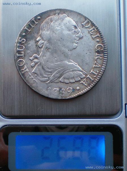 Rare-1789-Mexico-Carlousiii-8-Reales