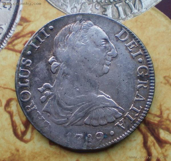Rare-1789-Mexico-Carlousiii-8-Reales