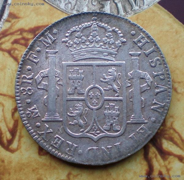 Rare-1789-Mexico-Carlousiii-8-Reales