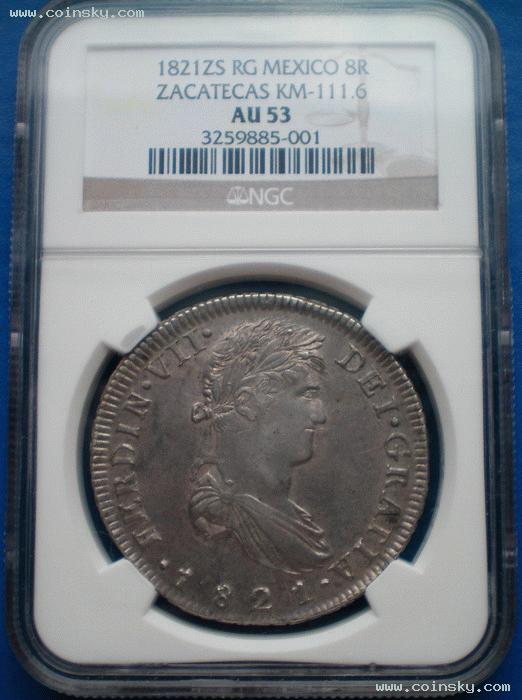 Spanish-Mexico-Zacatecas-1821-8R-KM#111.6