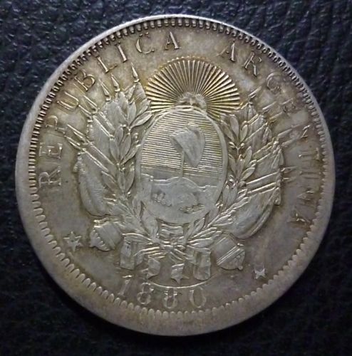 Argentina-1880-1-Peso-Pattern