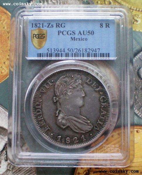 Mexico-1821zs-Pillar-8-Reales.why-Hispan?