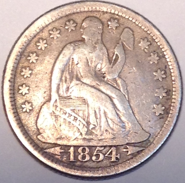 1854-0-Dime-Help-Me-Grade-Please
