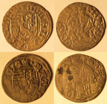 4-Medieval-Coins-|-Salzburg?,-Ragusa-And-2-Hungary