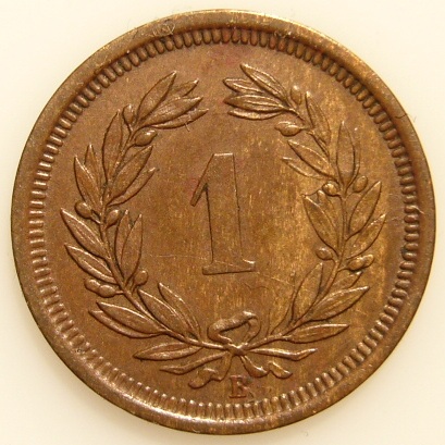 Switzerland---1-Rappen-1891