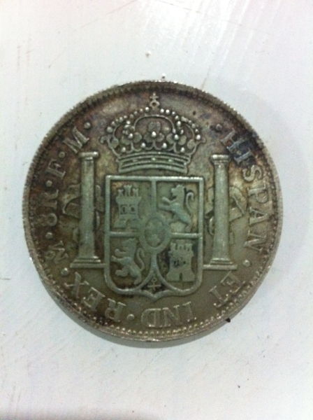 Dei-Gratia-Carolus-IIIi-1801-Hispan-Et-Ind-Rex-8R-Fm