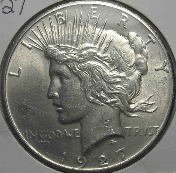 1927-Peace-Dollar