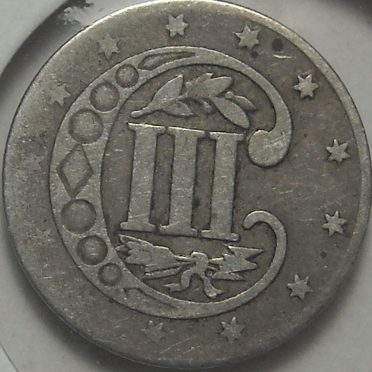 1857-3-Cent-Silver
