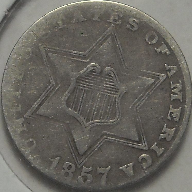 1857-3-Cent-Silver
