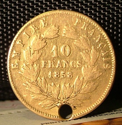 1858-France-Gold-10-Francs-Price-And-Value