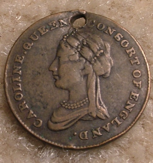 1768-British-Token?-|-Princess-Caroline-Wedding-Medal