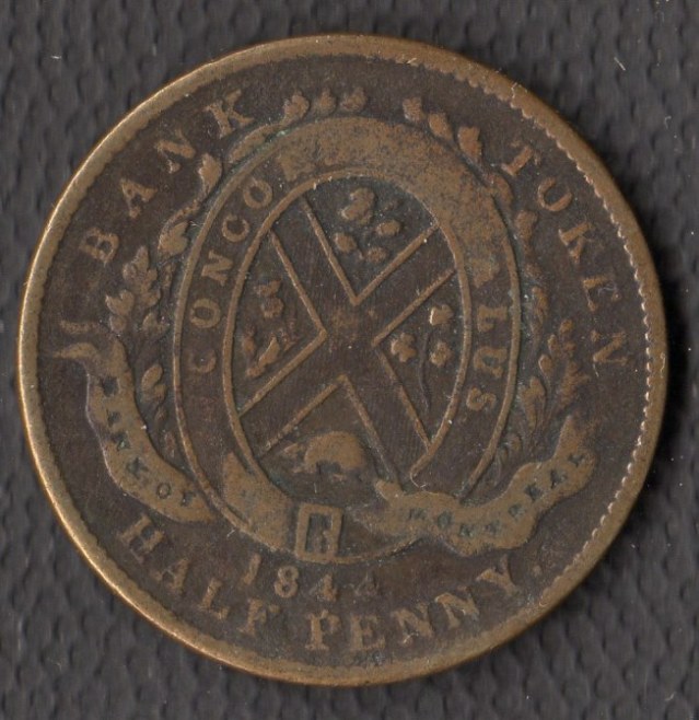 Bank-Of-Montreal---Province-Of-Canada---Half-Penny-1844