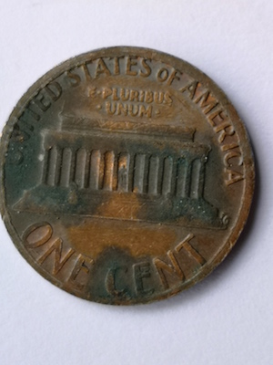 Lincoln-Penny-1946-Mis-Struck-Thick-Edging