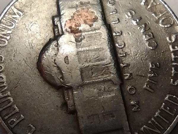1964-D-Jefferson-Nickel-With-Copper-Patch-Through-It-Anyone-Know