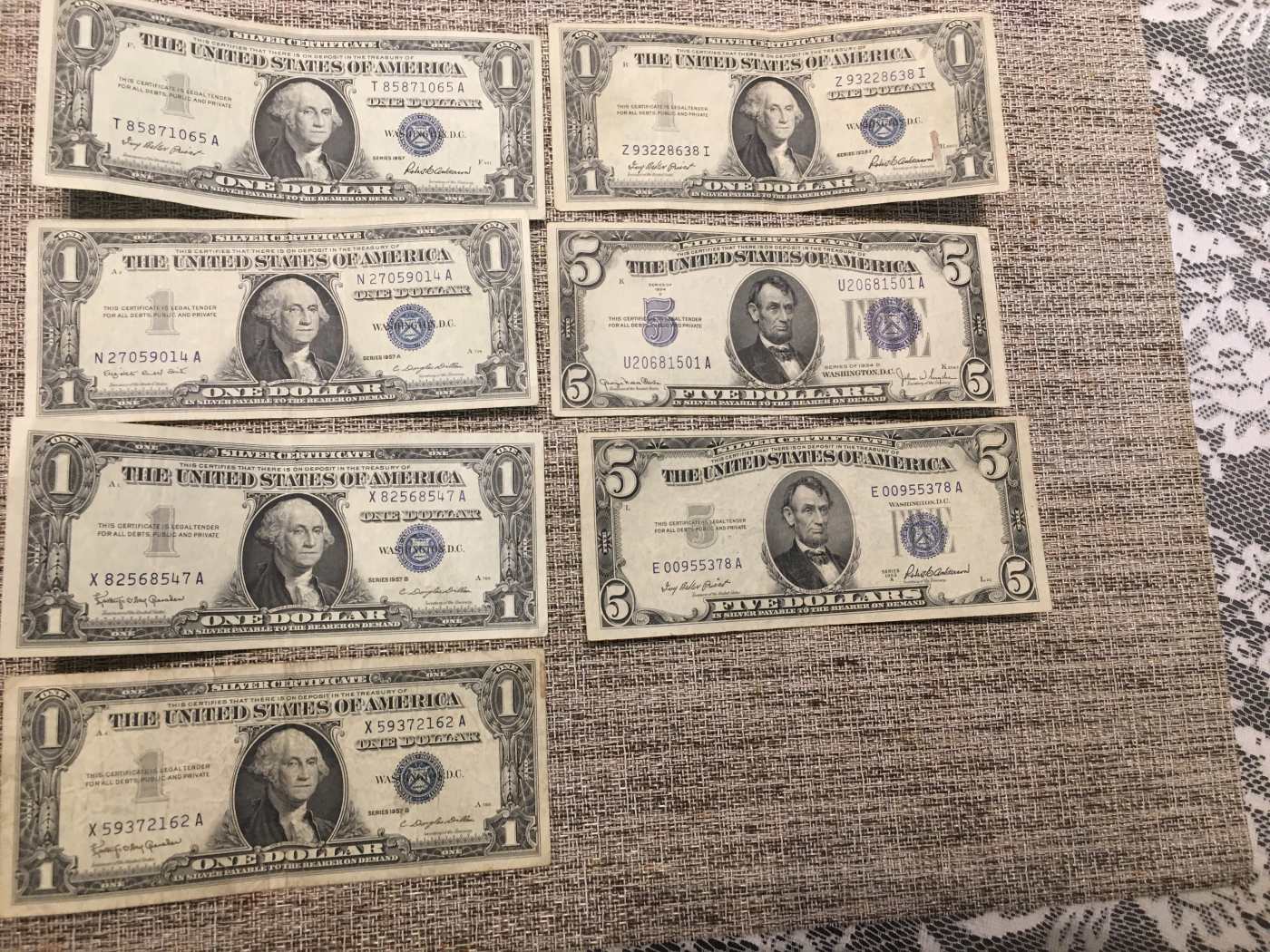 Acquired-$60-Of-Old-Currency-At-A-Local-Bank
