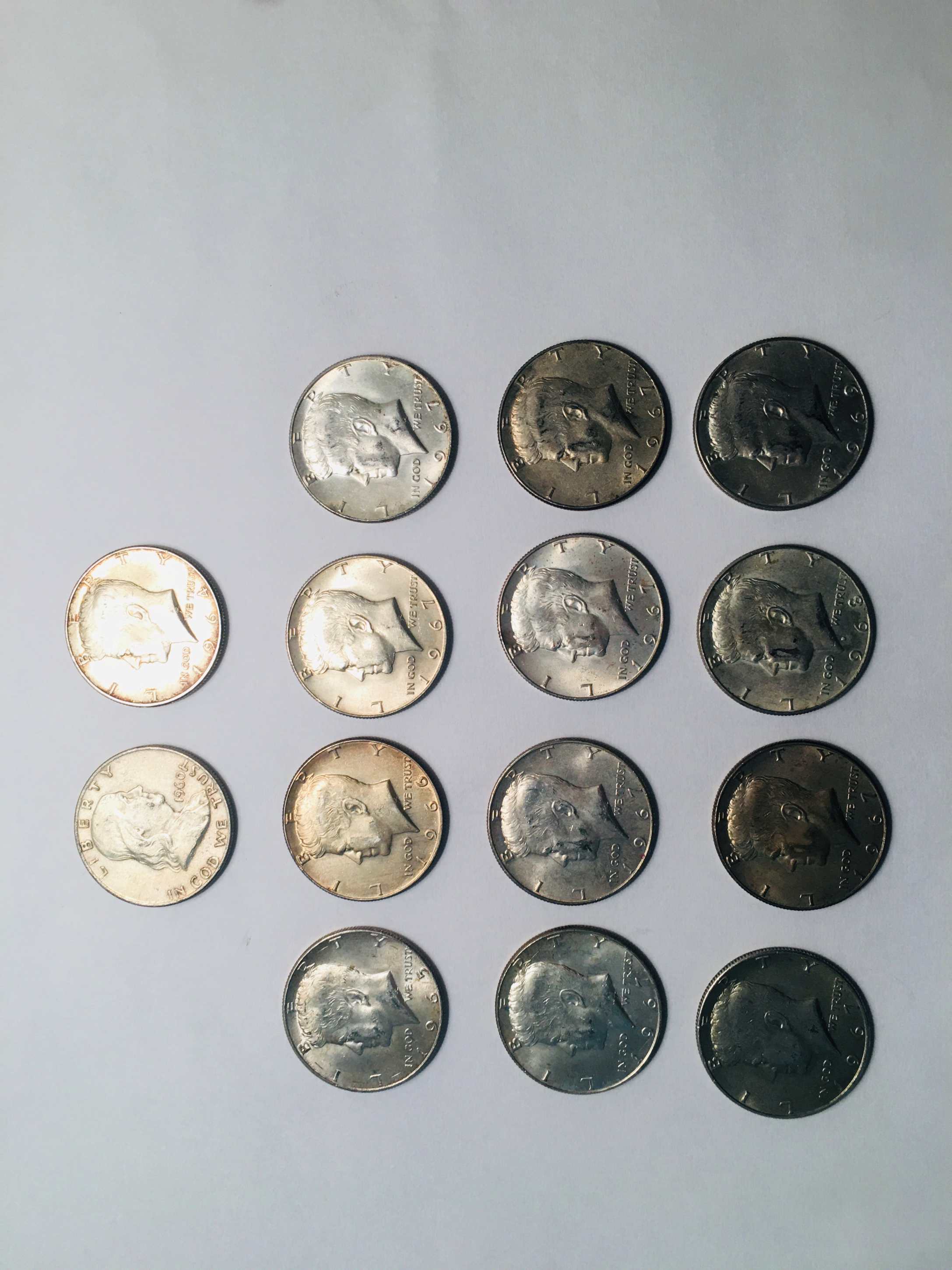 Harvesting-Silver-Half-Dollars-Set-Aside-By-The-Pizza-Fed-Teller-&-Then-The-Silver-Coins-In-The-Box