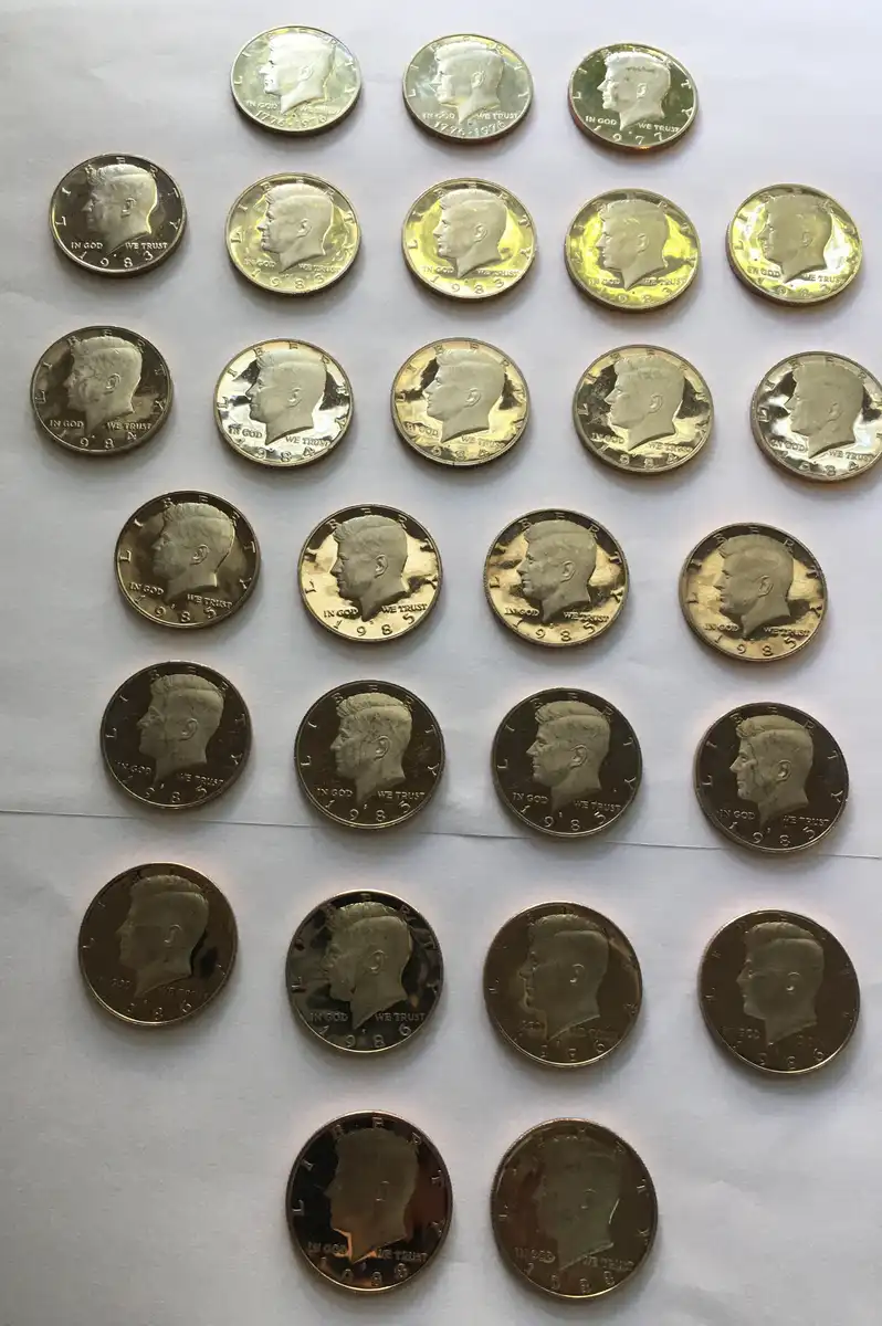 Tapped-Into-A-Large-Proof-Collection-Dump-With-Some-Silver-Coins-Including-Two-Walkers