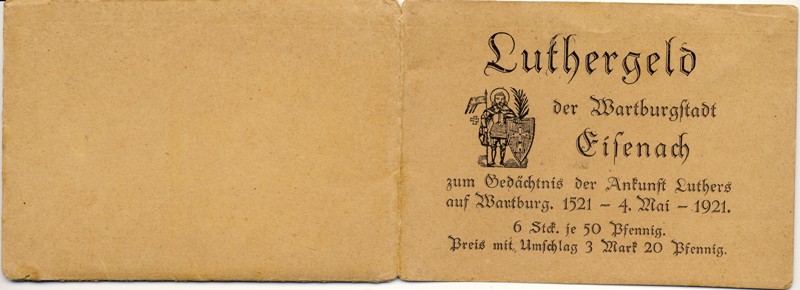 Wartburgstadt-Eisenach-Notgeld