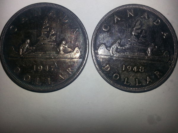 1947-Ml-&-1948-Silver-Canadian-Dollar-Help