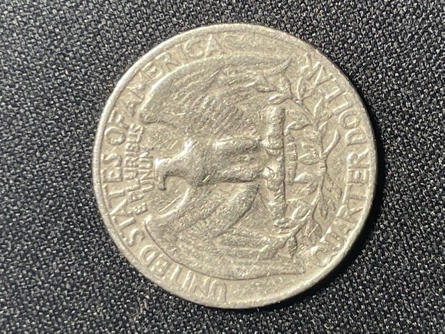 1967-Quarter-Dimple-On-Washington's-Face
