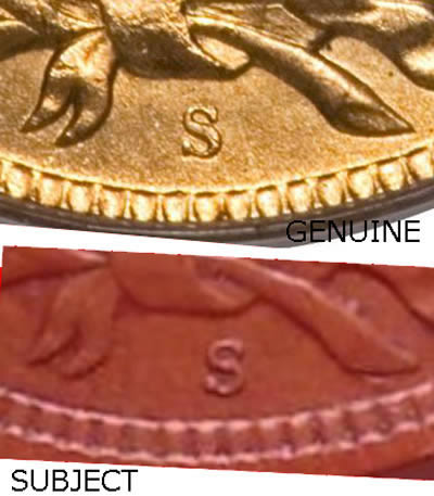 Counterfeit-1909-S-Indian-Head-Cent