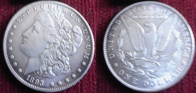 Counterfeit-1893-S-Morgan-And-Money-Clip