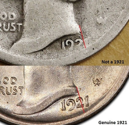 Counterfeit-Misidentified-1921-D-Mercury-Dime