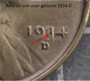 Counterfeit-1914-D-LWC---Altered-From-1934-D