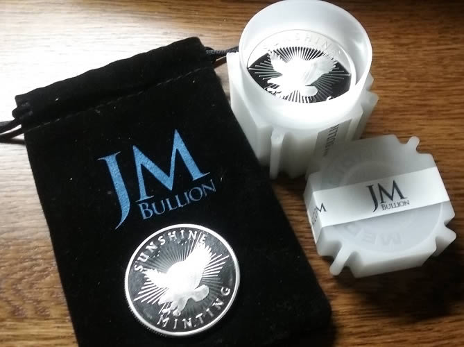Jm-Bullion-Offering-10-Sunshine-1-Oz-Silver-Rounds-At-Spot