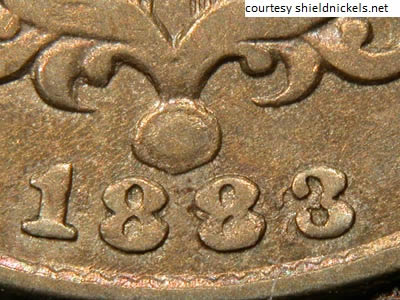 Shield-Nickel-With-1883-Date-Over-1862-Date