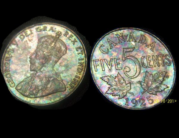 1925-Nickel-Beautiful-Toning