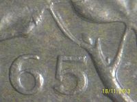 1965-0ne-Cent-Pointed-5-Doubling