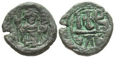 Constans-II.-641-668.-�-12-Nummi-Alexandria-Rare-Overstrike