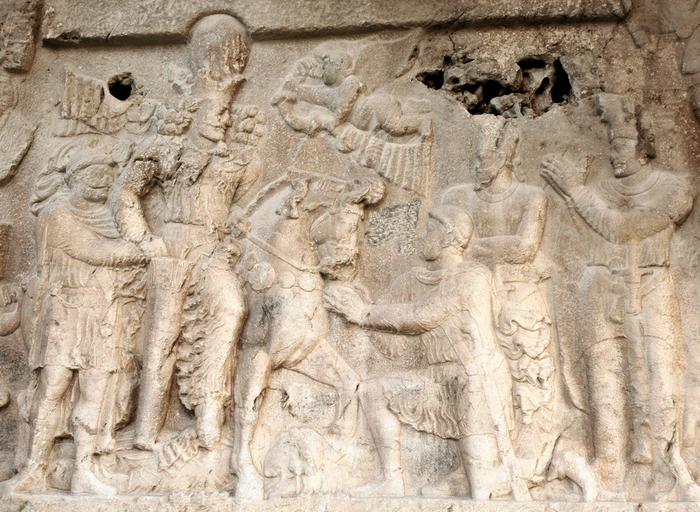 Sasanian-Kingdom.-Shapur-I.-A.d.-240-272.-AR-Drachm