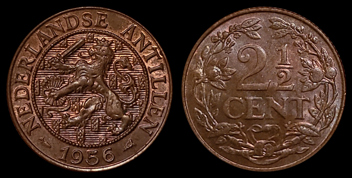 Collection-Of-Coins-From-Curacao-And-The-Netherlands-Antilles